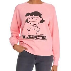 MARC JACOBS "The PEANUTS Lucy Sweatshirt" - Sold Out - Size XS -  AUTHENTIC! 💕